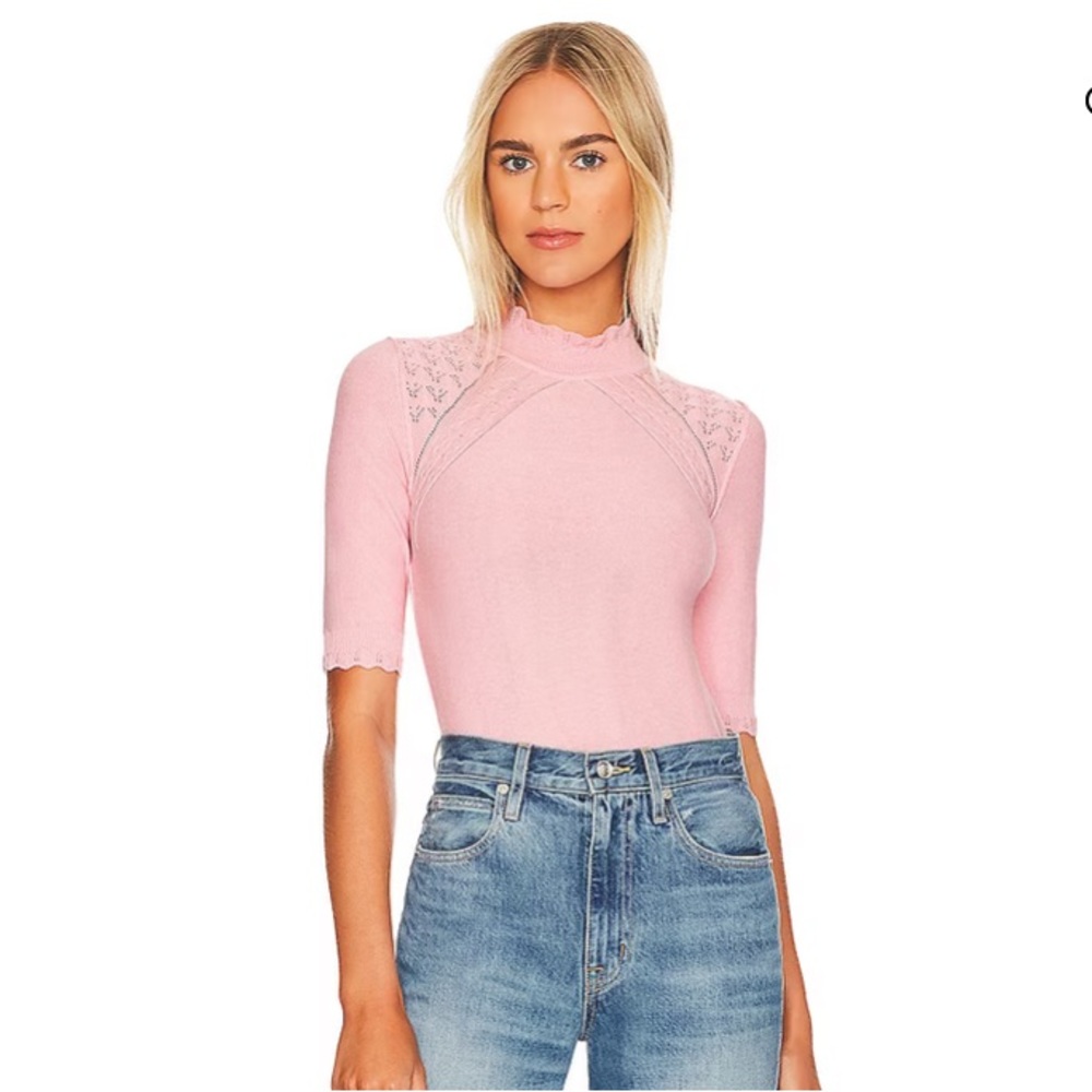 Free People Winter Warmer Solid Bodysuit in Heart Haze NWT